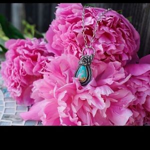 Hand made pendant In sterling silver.